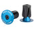 Bars Ends & Plugs Wolf Tooth Wolf Tooth Alloy Bar End Plugs - Blue Dark Slate Gray