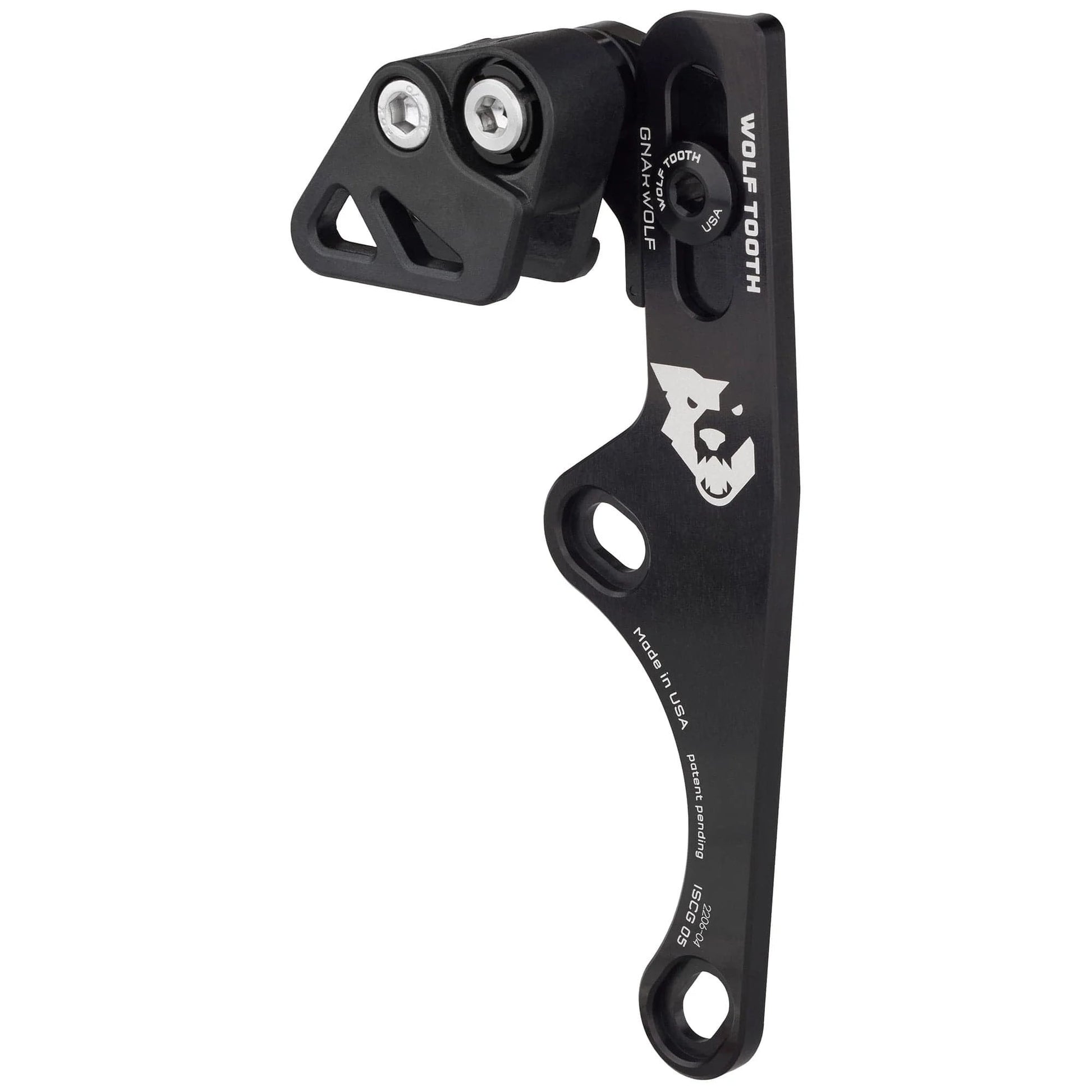Chain Guides Wolf Tooth Wolf Tooth Components Gnarwolf Chain Guide Rev2 ISCG05 Black Dark Slate Gray