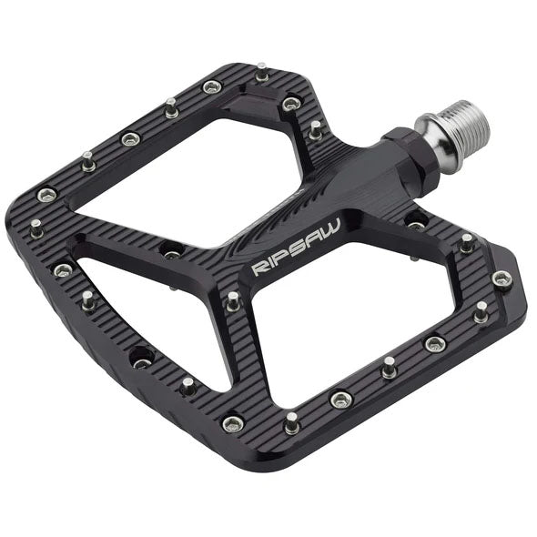 Pedals Wolf Tooth Wolf Tooth Ripsaw Aluminum Pedals - Platform Aluminum 9/16" Black Dark Slate Gray