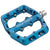Pedals Wolf Tooth Wolf Tooth Components Waveform Platform Pedal Small - Blue Steel Blue