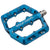Pedals Wolf Tooth Wolf Tooth Waveform Pedals - Blue Large Dark Cyan