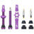 Tubeless Valves Wolf Tooth Wolf Tooth Tubeless Valve Stem Kit - 44 mm Purple Medium Purple