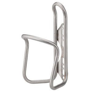 Water Bottle Cages Wolf Tooth Wolf Tooth Morse  Bottle Cage - Titanium Silver Dark Gray