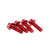 Water Bottle Cage Parts Wolf Tooth Wolf Tooth Water Bottle Cage Bolts - Set/4 Aluminum Red Brown