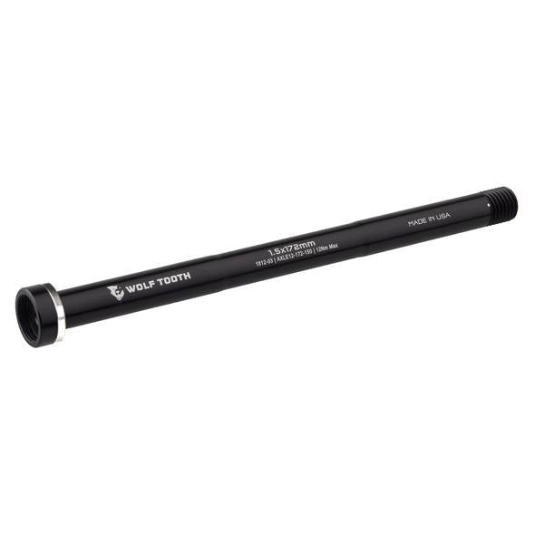 Axles & Axle Parts Wolf Tooth Wolf Tooth Rear Thru Axle - M12 1.5 x 172mm Black Dark Slate Gray