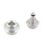 Axles & Axle Parts Wolf Tooth Wolf Tooth Axle Trainer Caps Silver Gray