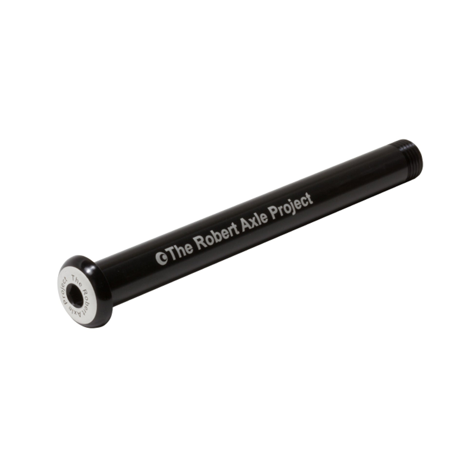 Axles & Axle Parts Robert Axle Project Robert Axle Project 15mm Lightning Bolt Thru Axle - Front - Length 138mm Thread 1.5mm Black