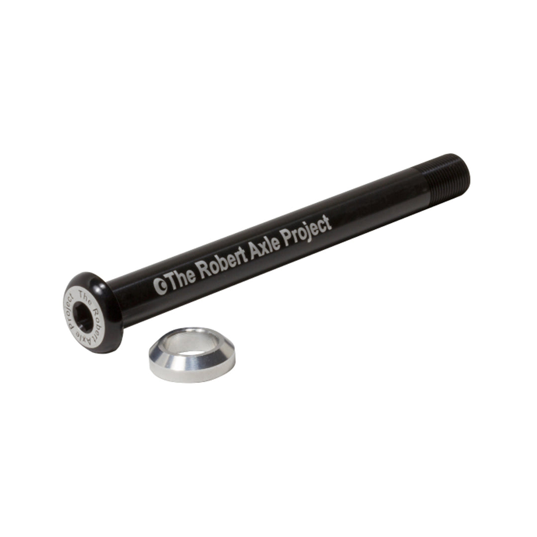 Axles & Axle Parts Robert Axle Project Robert Axle Project 12mm Lightning Bolt Thru Axle - Rear - Length 161 167mm Thread 1.0mm Dark Slate Gray