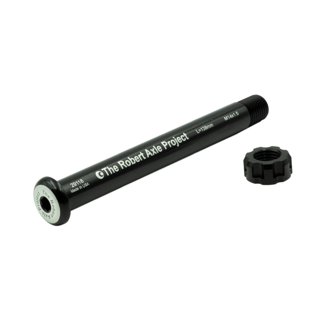 Wheel Skewers & Thru-Axles Robert Axle Project Robert Axle Project Lightning Thru-Axle Front RAT 15x100 - Black Dark Slate Gray