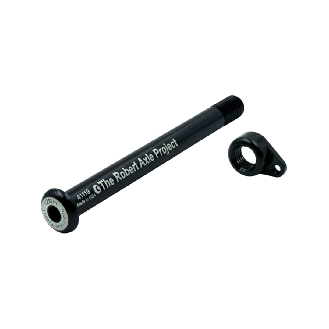 Wheel Skewers & Thru-Axles Robert Axle Project Robert Axle Project Lightning Thru-Axle Front RAT 12x100 - Black Dark Slate Gray