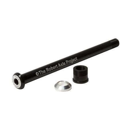 Wheel Skewers & Thru-Axles Robert Axle Project Robert Axle Project Lightning Thru-Axle Front NAILD 100mm - Black Light Gray