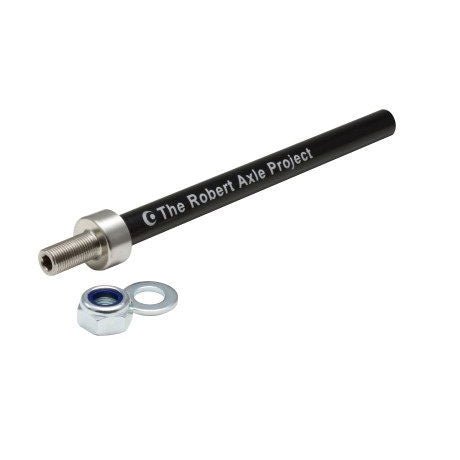 Wheel Skewers & Thru-Axles Robert Axle Project Robert Axle Project Kid Trailer Thru-Axle 1.25x180mm - Black Dark Slate Gray