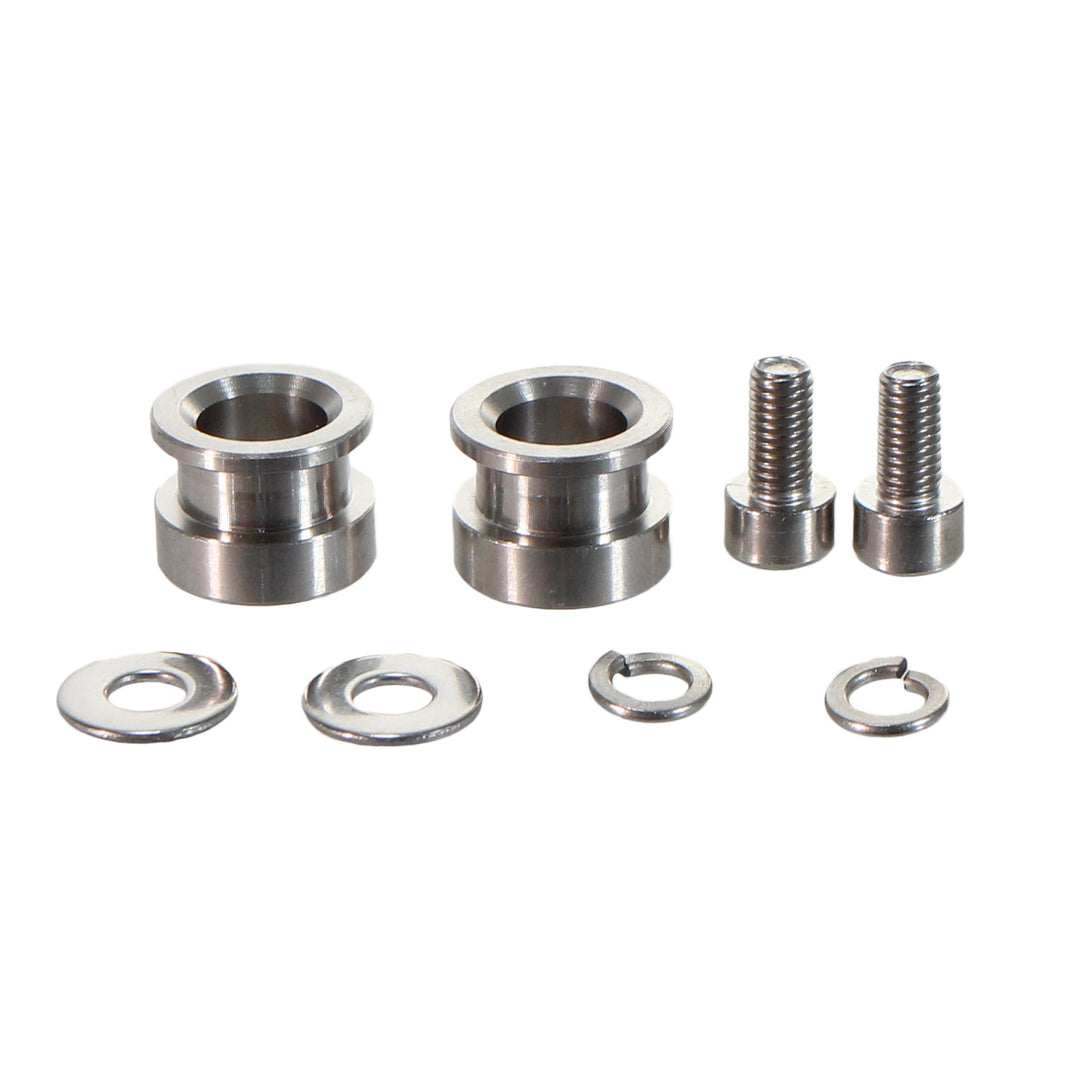 Wheel Skewers & Thru-Axles Robert Axle Project Robert Axle Project Bobbins for Bob Trailer Thru-Axle Pair Light Slate Gray
