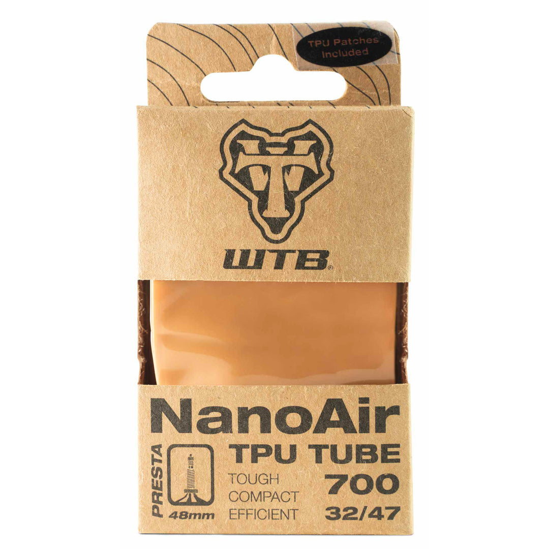 Tube WTB WTB NanoAir TPU Tube 700 x 32 - 47mm 48mm PV Dark Salmon