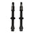 Tubeless Valves WTB WTB TCS Max-Flow Tubeless Valves - 44mm Black Pair Black