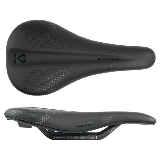 Saddles WTB WTB Silverado 265 Fusion Form Saddle - Carbon Black Narrow Dark Slate Gray