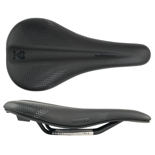 Saddles WTB WTB Silverado 265 Narrow FusionForm Ti Blk Saddle Dark Slate Gray