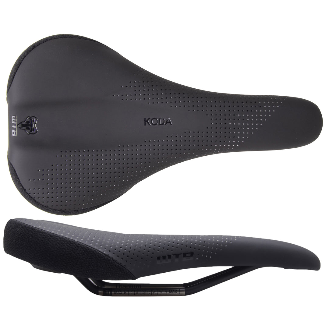 Saddles WTB WTB Koda Saddle - Titanium Black Womens Medium Dark Slate Gray