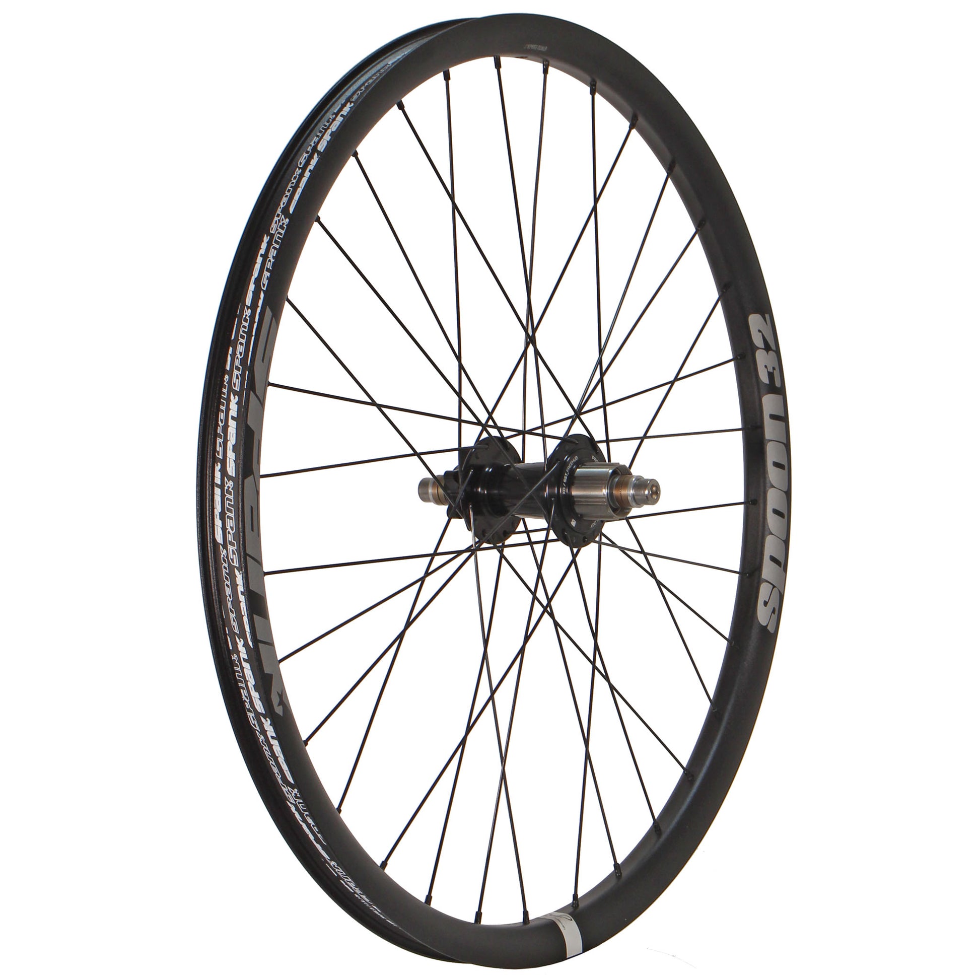 Wheels Wheel Factory Wheel Factory Spank Spoon 26" Hope Pro5 R Wheel 10x135 BO HG (SS) Dark Slate Gray