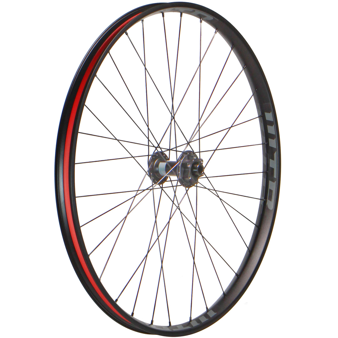 Wheels Wheel Factory Wheel Factory WTB KOM Tough i30 29" DT 370 LN Front Wheel 15x100 TA Dark Slate Gray