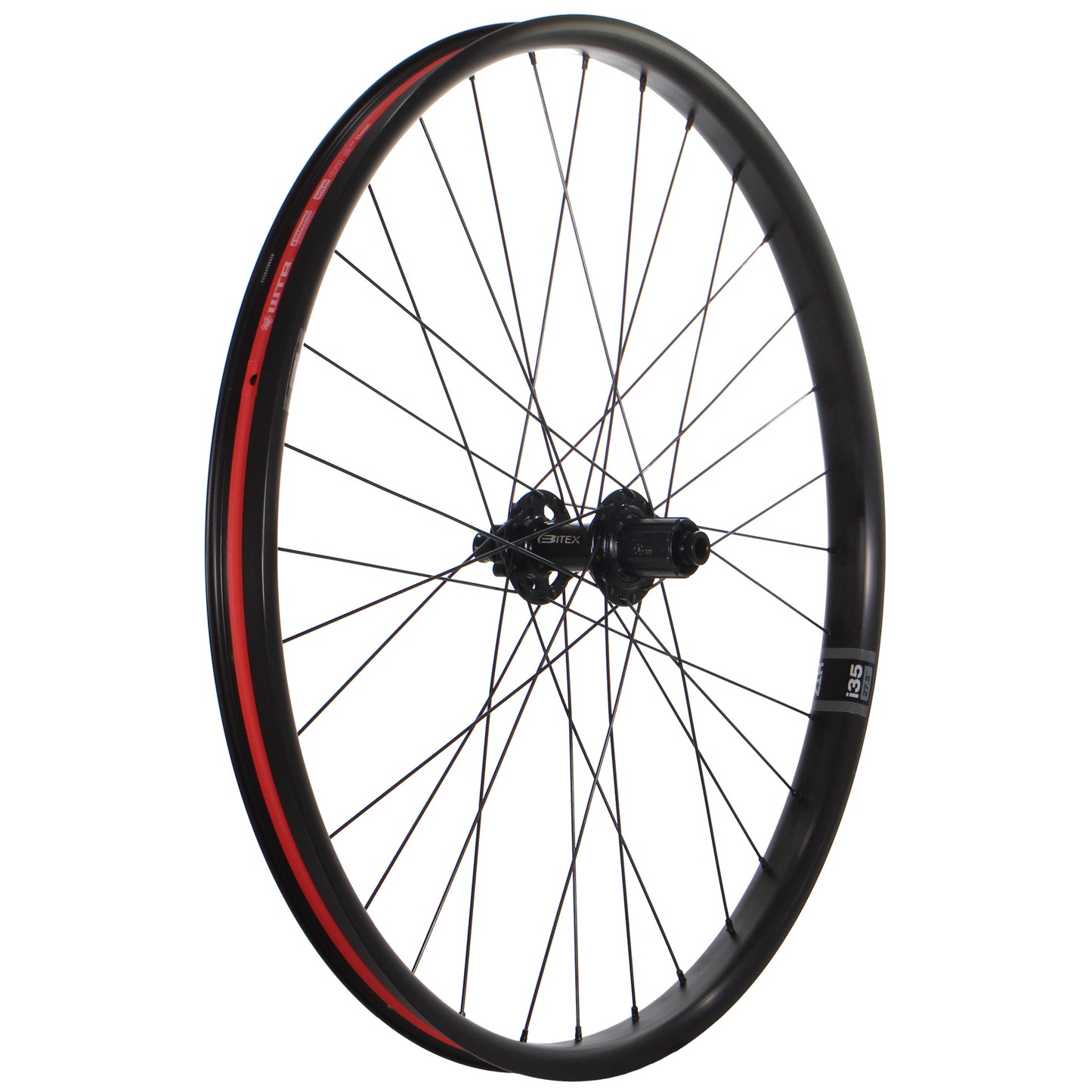 Wheels Wheel Factory Wheel Factory WTB HTZ Trail i35 27.5" Bitex E-bike Rear 12x148 XD Dark Slate Gray