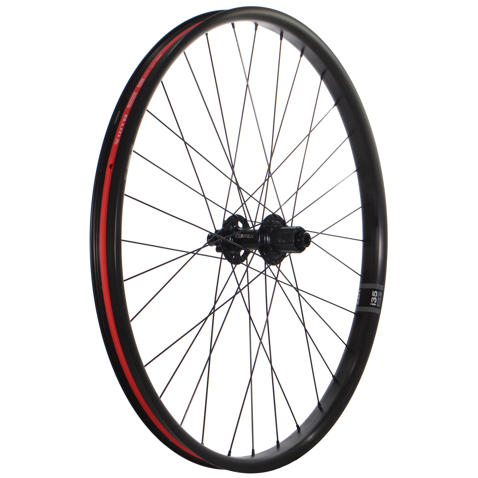 Wheels Wheel Factory Wheel Factory WTB HTZ Trail i35 27.5" Bitex E-bike Rear 12x148 XD Dark Slate Gray