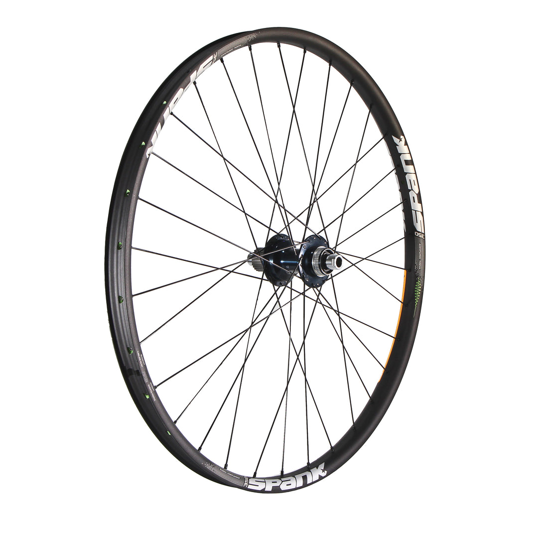 Wheels Wheel Factory Wheel Factory Spank 350 Vibrocore 27.5" SLX Rear Wheel 12x148 MS Dark Slate Gray