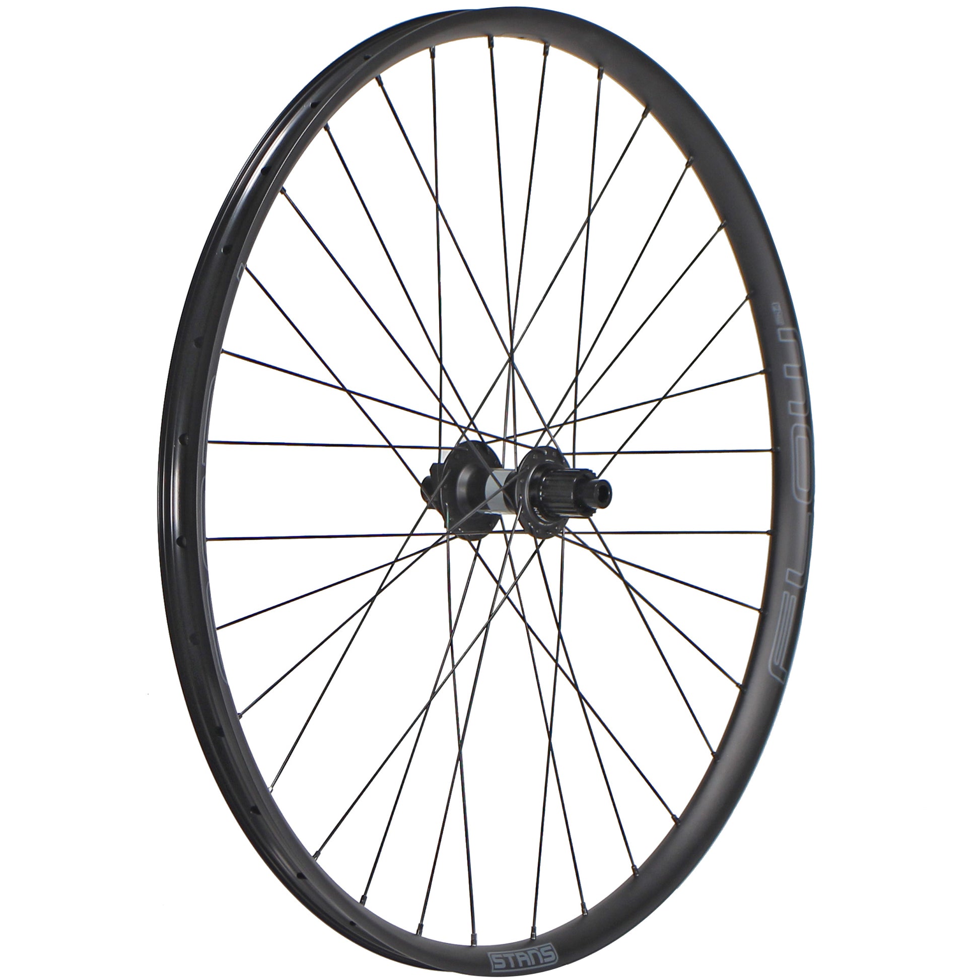 Wheels Wheel Factory Wheel Factory Stans Flow MK4 27.5" DT 370 12x142 TA 6B MS Dark Slate Gray