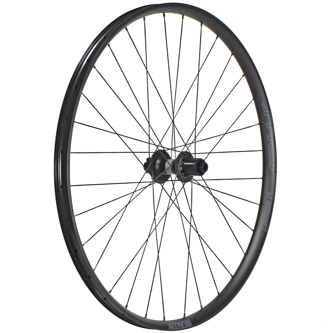 Wheels Wheel Factory Wheel Factory Stans Flow MK4 29" DT 370 12x148 Boost 6B HG Dark Slate Gray