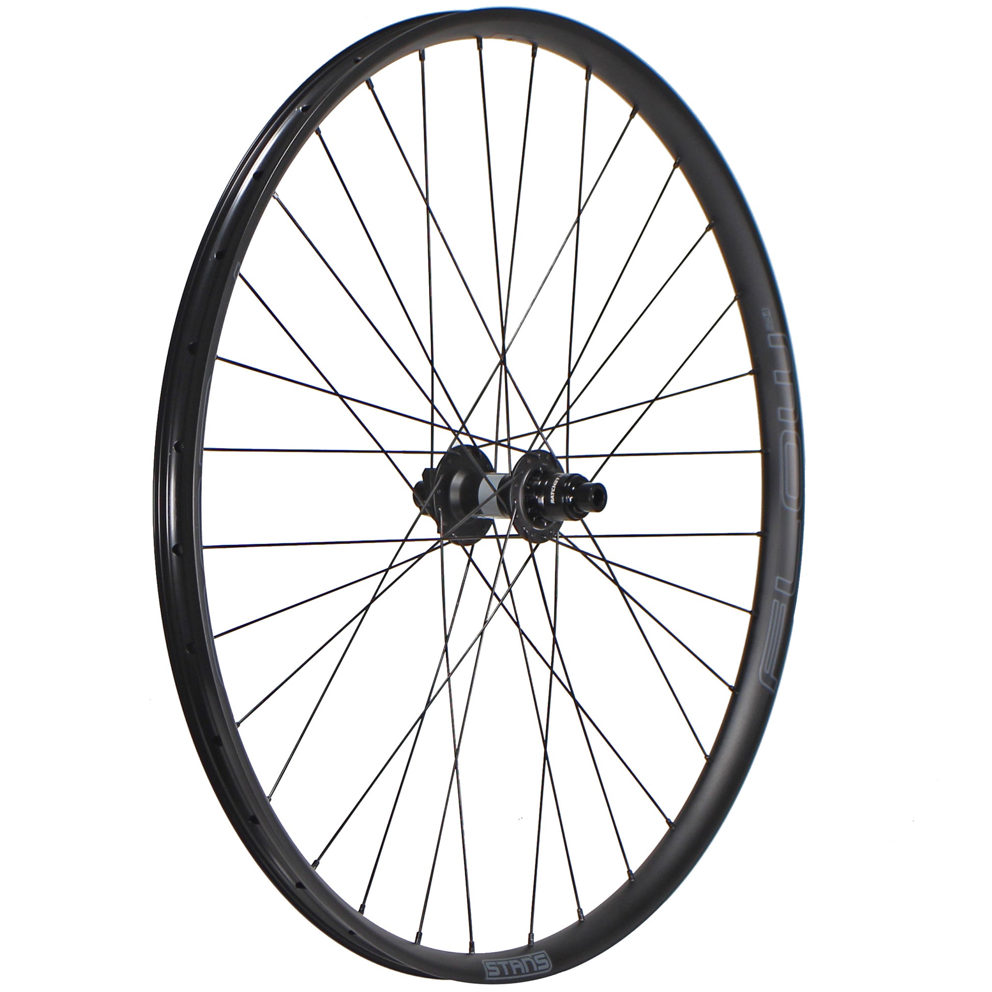 Wheels Wheel Factory Wheel Factory Stans Flow MK4 29" DT 370 12x148 Boost 6B XD Dark Slate Gray