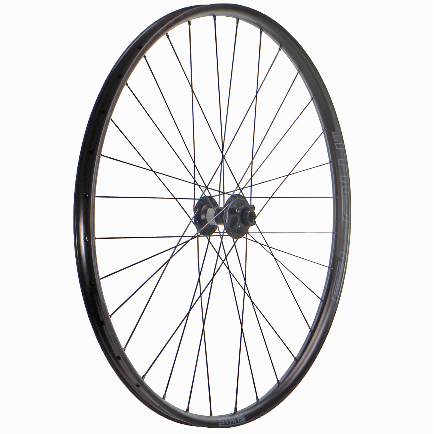 Wheels Wheel Factory Wheel Factory Stans Flow EX3 29" DT 370 LN Front Wheel 15x110 White Smoke