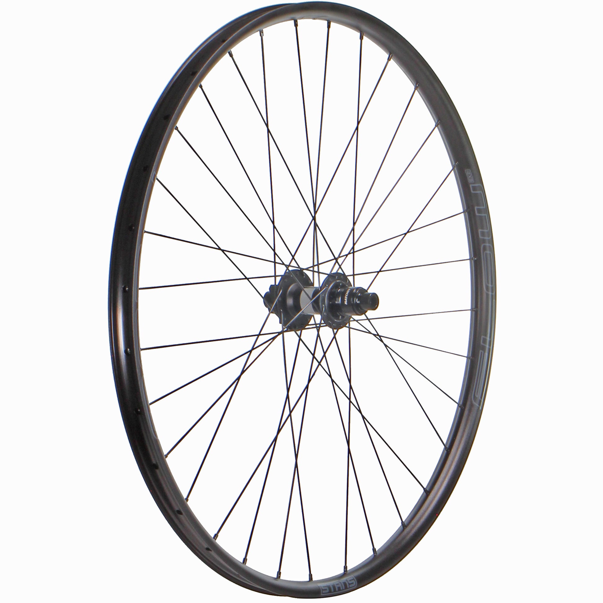 Wheels Wheel Factory Wheel Factory Stans Flow EX3 27.5" DT 370 LN Rear Wheel 12x148 XD Dark Slate Gray