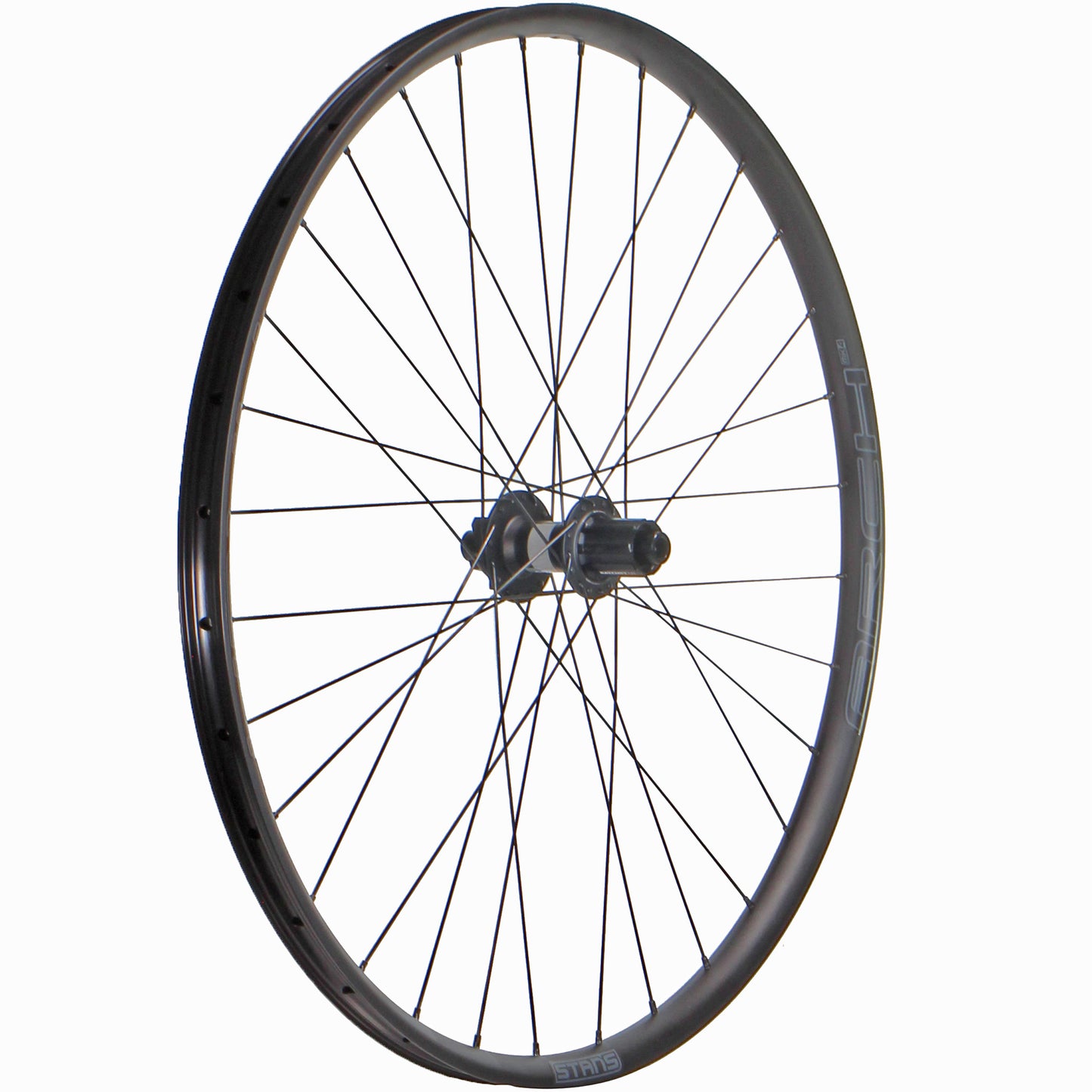 Wheels Wheel Factory Wheel Factory Stans Arch MK4 29" DT 370 12x142 TA 6B HG Dark Slate Gray