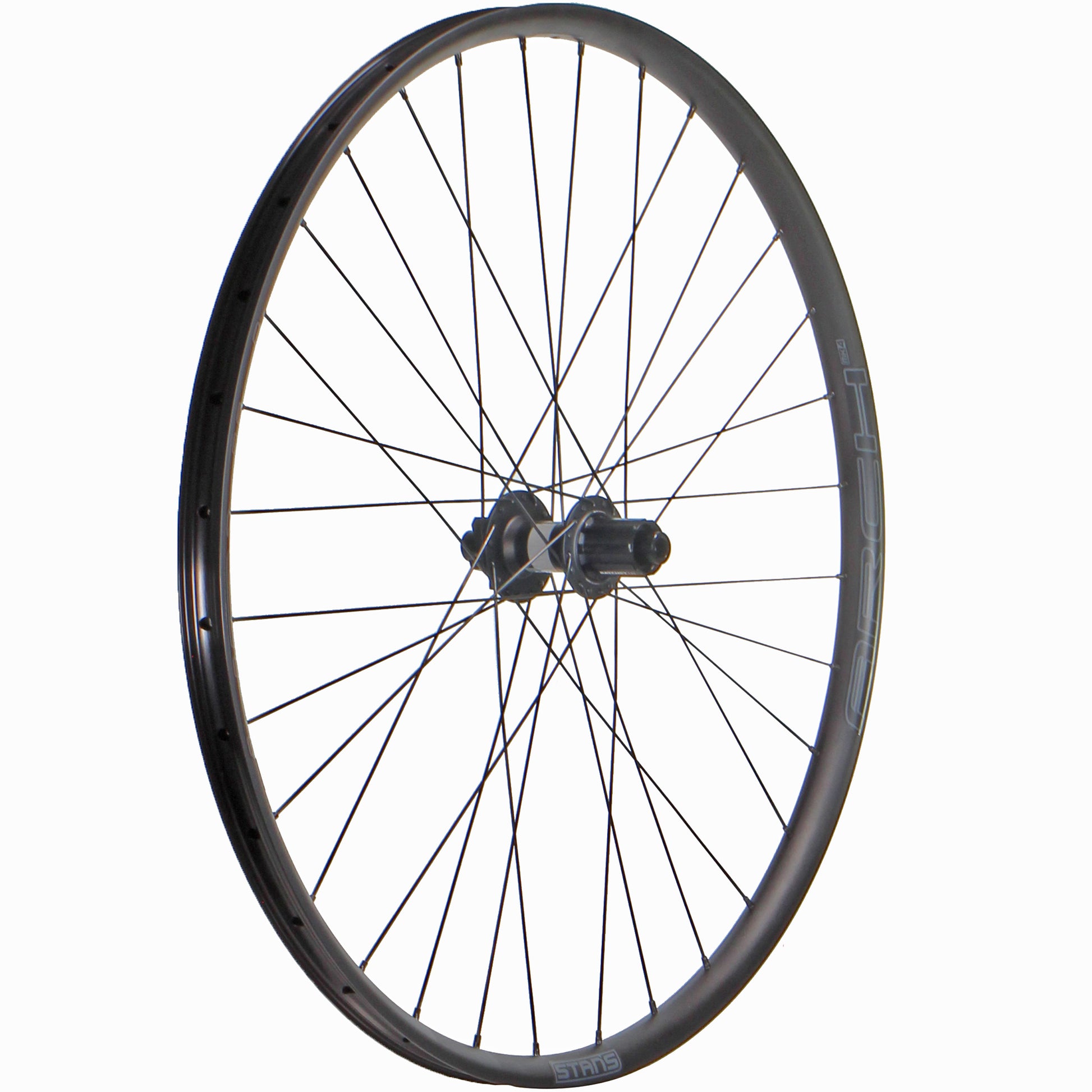 Wheels Wheel Factory Wheel Factory Stans Arch MK4 29" DT 370 12x142 TA 6B HG Dark Slate Gray
