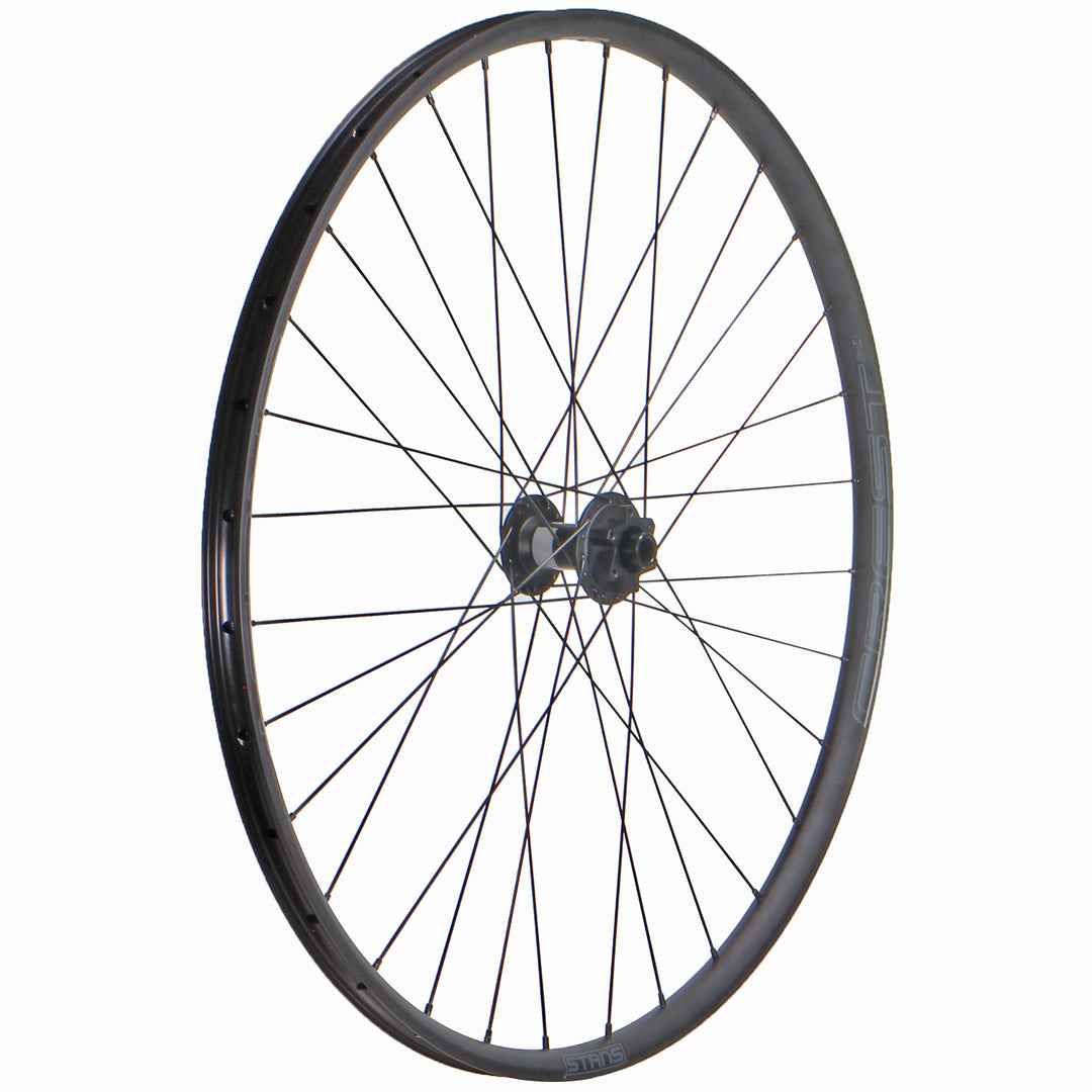 Wheels Wheel Factory Wheel Factory Stans Crest MK4 29" DT 370 15x110 Boost Dark Slate Gray