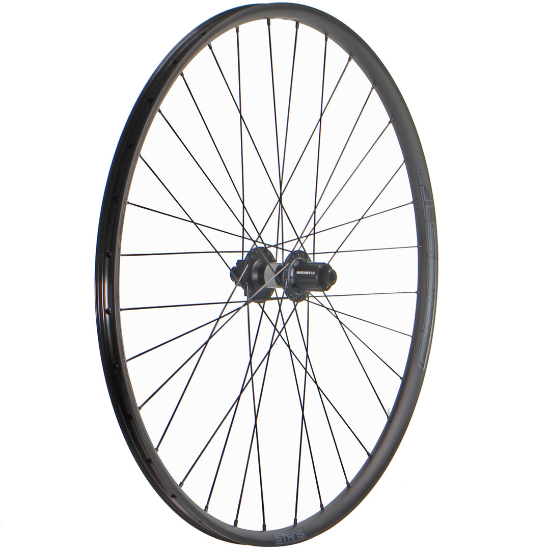 Wheels Wheel Factory Wheel Factory Stans Crest MK4 29" DT 370 12x148 HG Dark Slate Gray