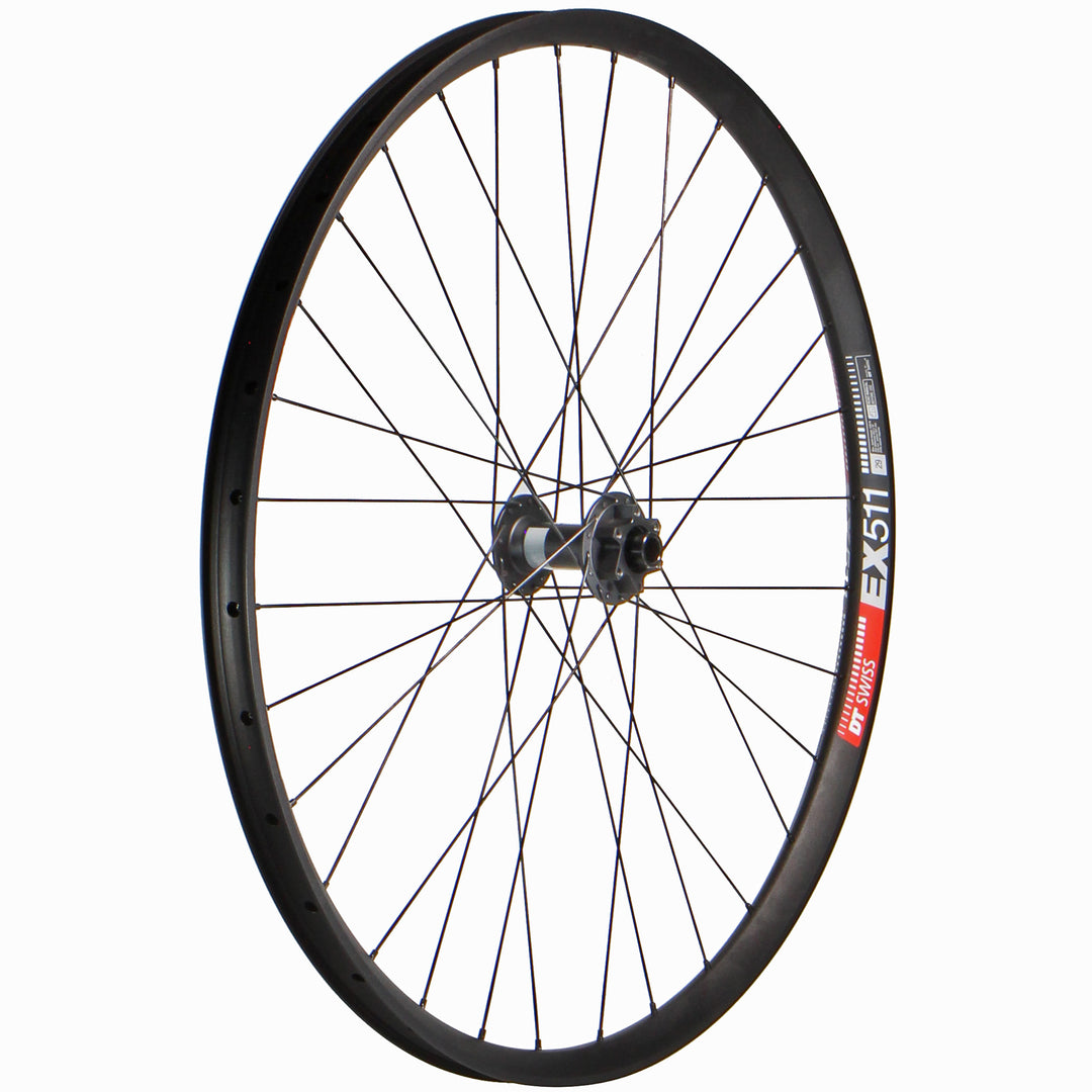 Wheels Wheel Factory Wheel Factory DT EX511 29" DT 370 LN Front Wheel 15x110 Boost White Smoke