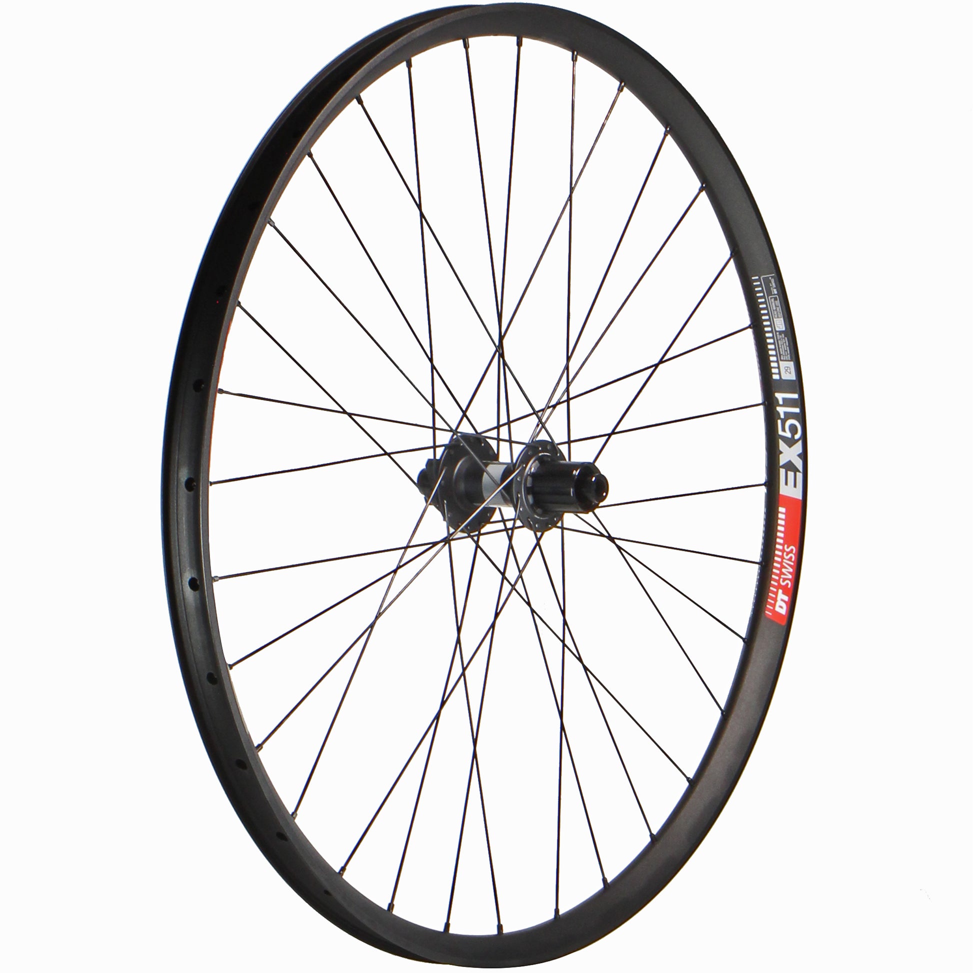 Wheels Wheel Factory Wheel Factory DT EX511 29" DT 370 LN Rear Wheel 12x142 TA HG White Smoke