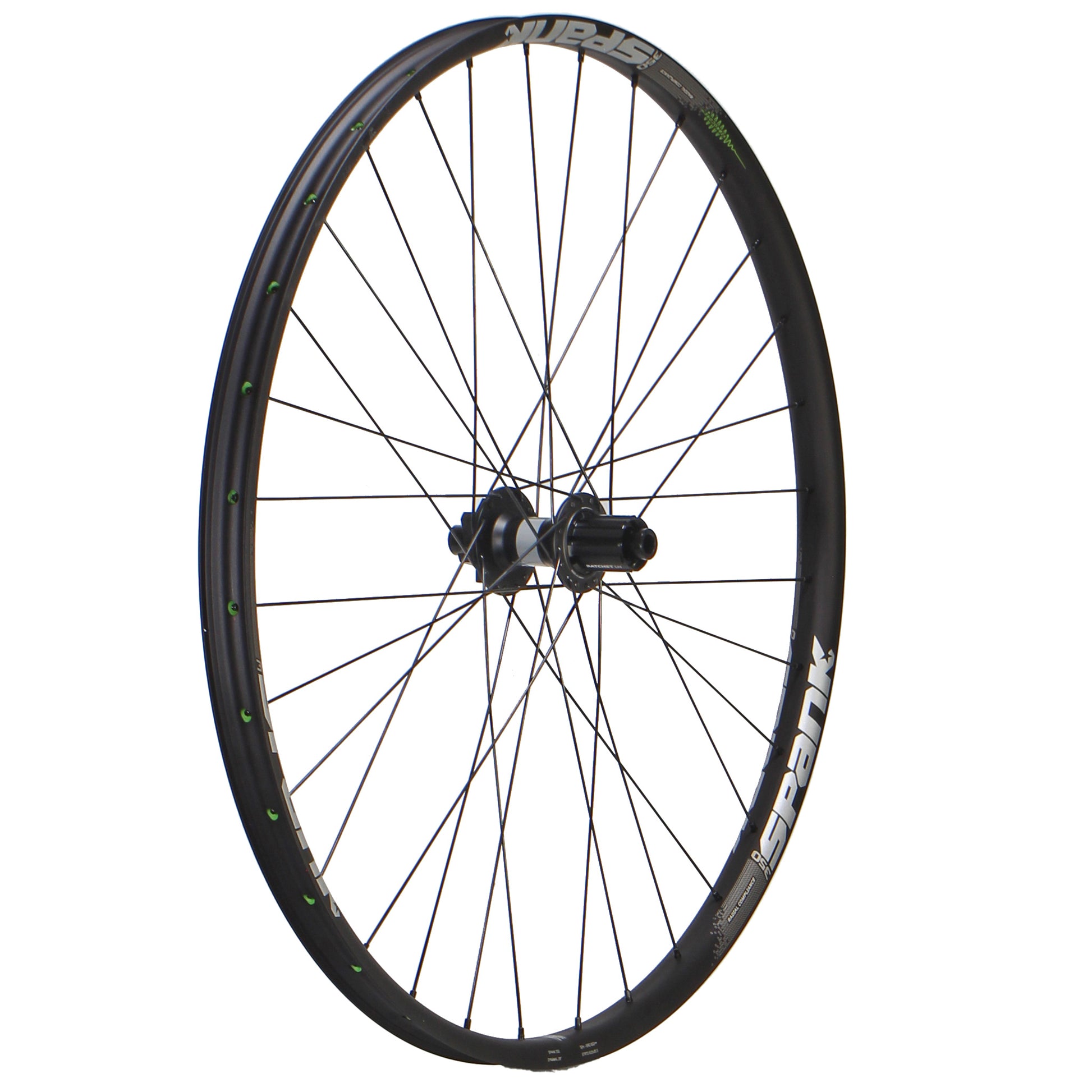 Wheels Wheel Factory Wheel Factory Spank 350 Vibrocore 27.5" DT 370 LN 12x142 TA 6B HG Dark Slate Gray