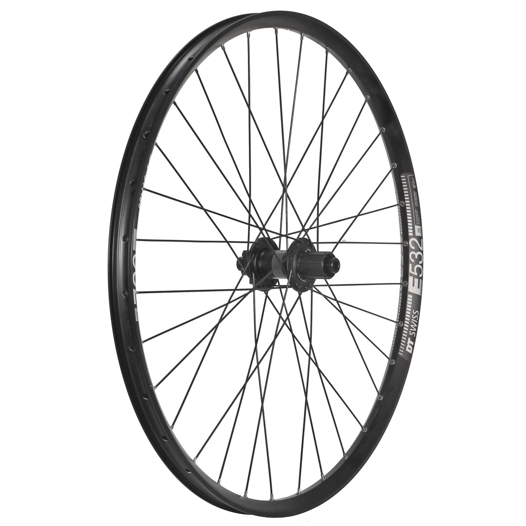 Wheels Wheel Factory Wheel Factory DT Swiss E532 27.5" DT 370 Hybrid Rear Wheel 12x148 H Dark Slate Gray