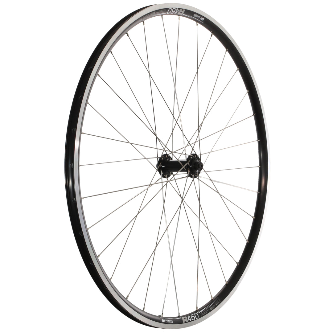 Wheels Wheel Factory Wheel Factory DT R460 700c Shimano Tiagra Front Wheel 9x100 QR Light Gray