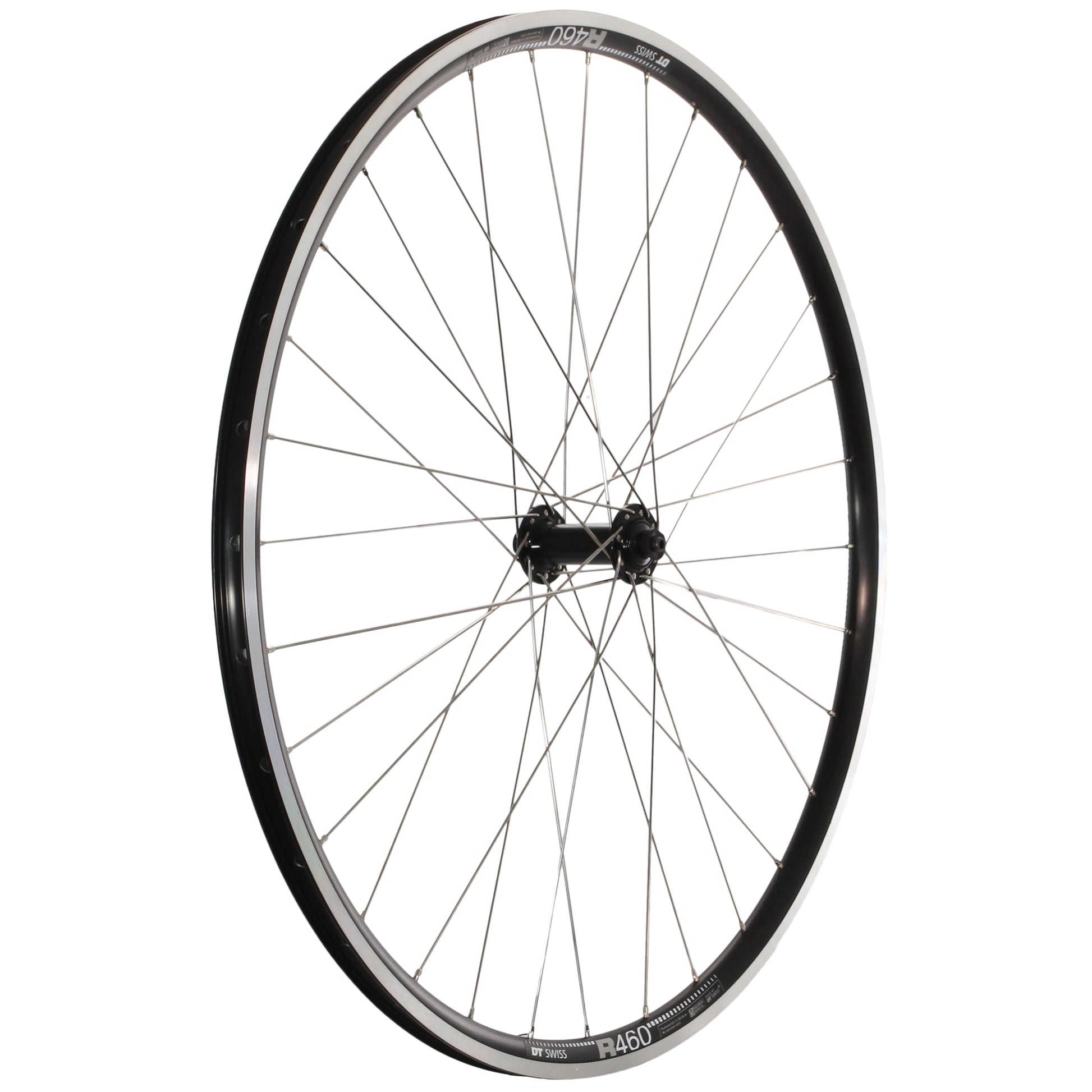 Wheels Wheel Factory Wheel Factory DT R460 700c Shimano Tiagra Front Wheel 9x100 QR Light Gray