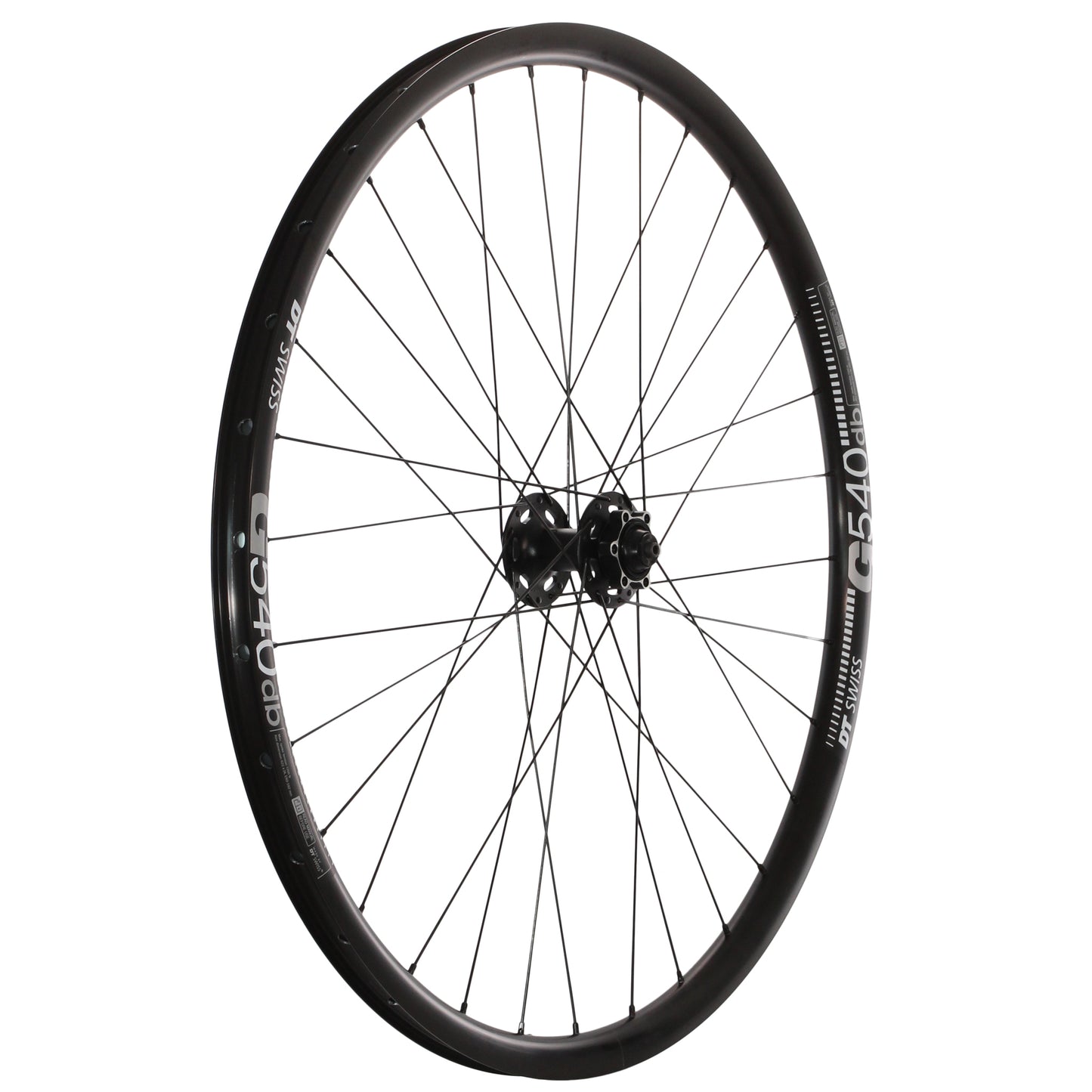 Wheels Wheel Factory Wheel Factory DT G540 700c Shimano M475 Front Wheel 9x100 QR Dark Slate Gray