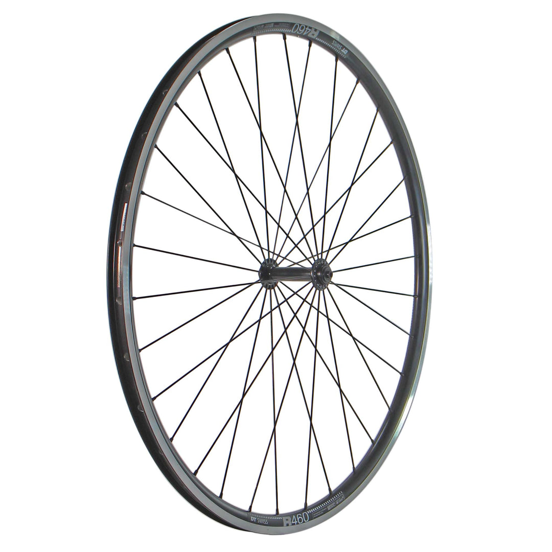 Wheels Wheel Factory Wheel Factory DT R460 Rim Brake 700c Bitex front wheel 9x100 QR Dark Slate Gray