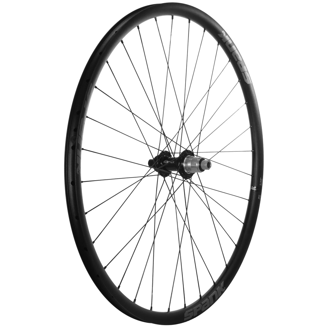 Wheels Wheel Factory Wheel Factory Spank Wing22 700c Bitex BX106 R Wheel CL12x142 TAXDR Dark Slate Gray