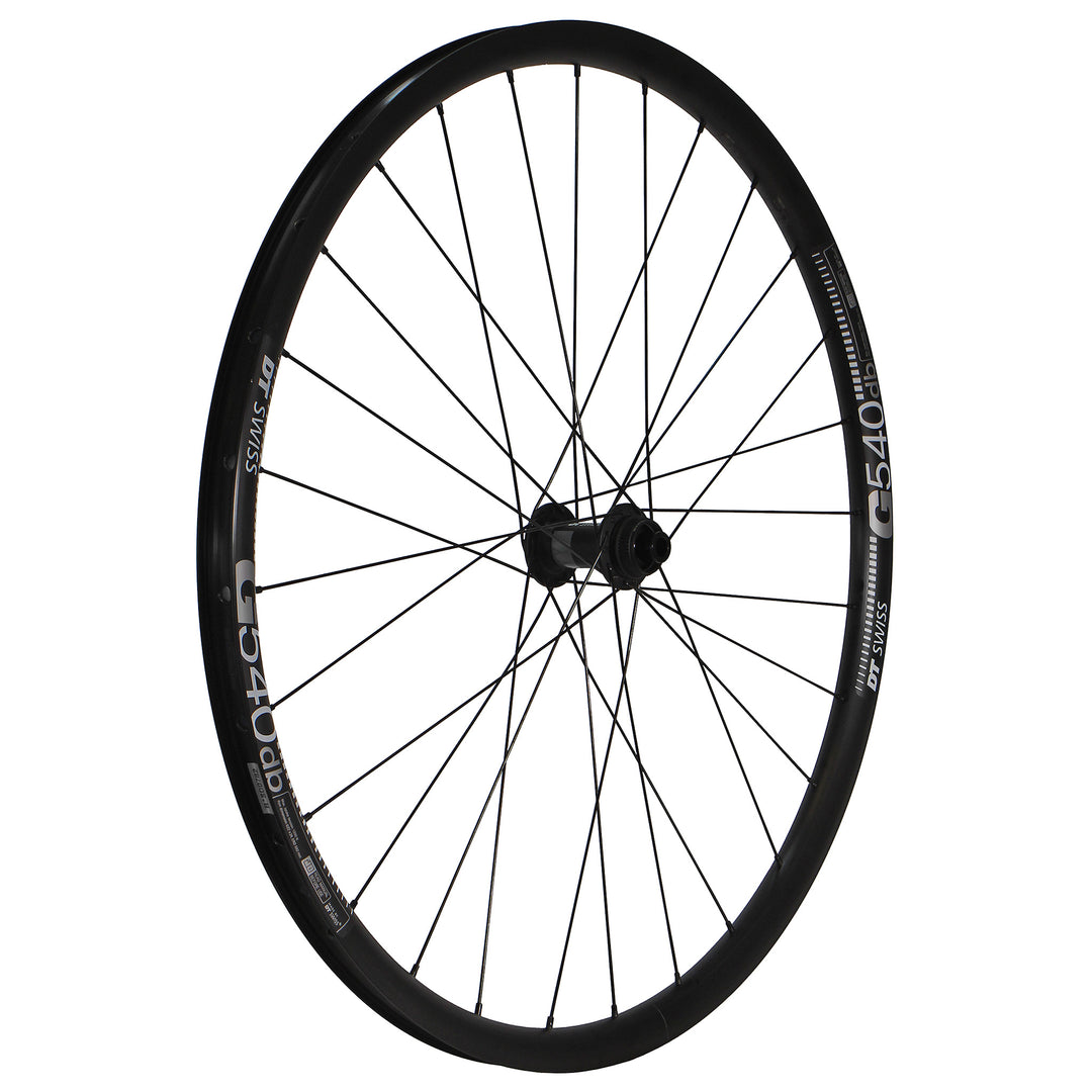 Wheels Wheel Factory Wheel Factory DT G540 700c DT 370 LN CL 12x100 TA Black