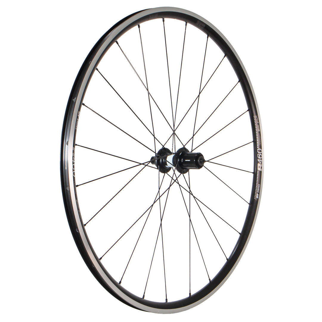 700c Wheels Wheel Factory Wheel Factory DT R460 700c DT 350 Rear Wheel 10x130 QR HG road Lavender