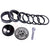 Headset Spacers Wheels Manufacturing Wheels Manufacturing Pro StackRight Headset Spacer Kit - Black Dark Slate Gray