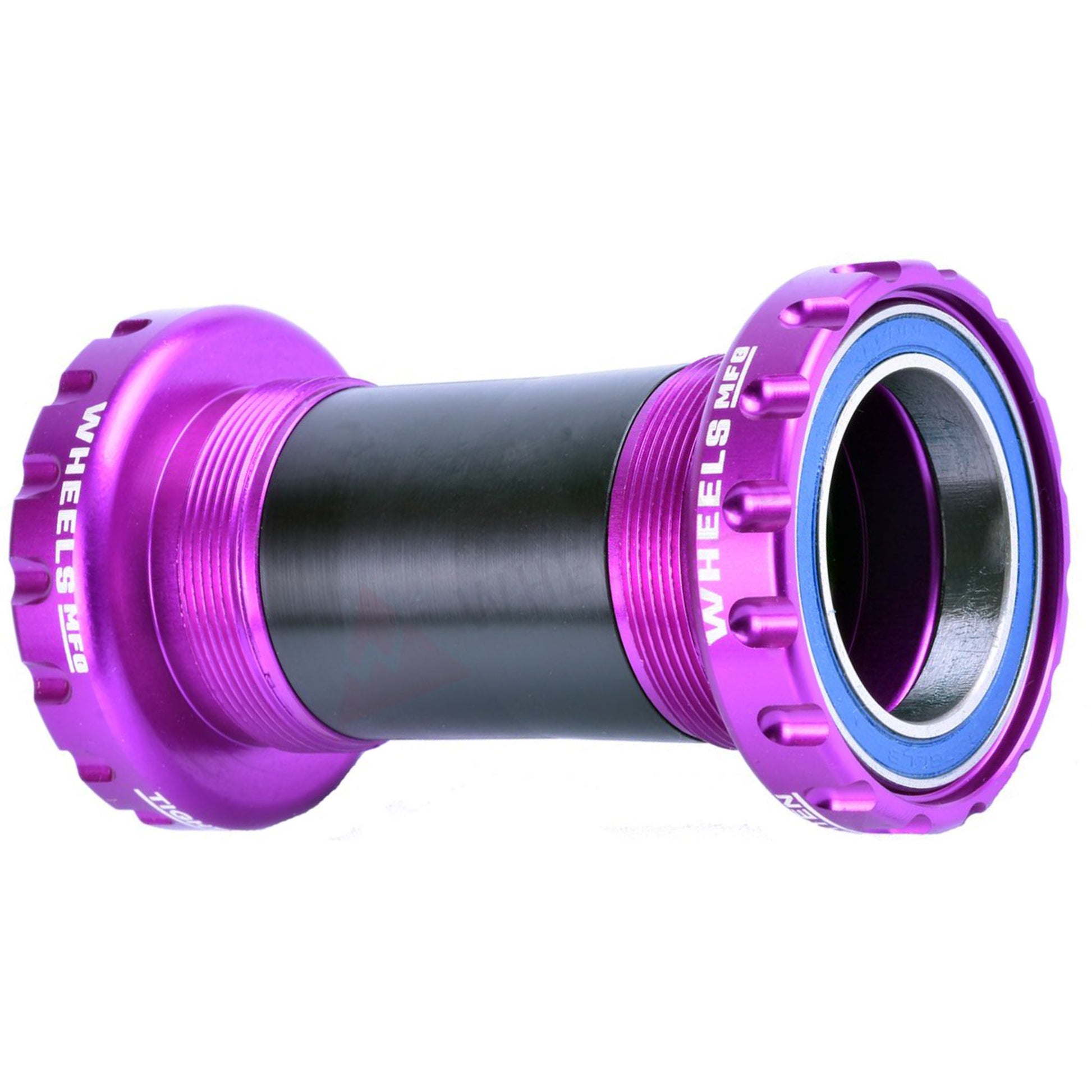 Bottom Brackets Wheels Manufacturing Wheels Manufacturing BSA Bottom Bracket - DUB Spindle ABEC 3 Purple Slate Blue