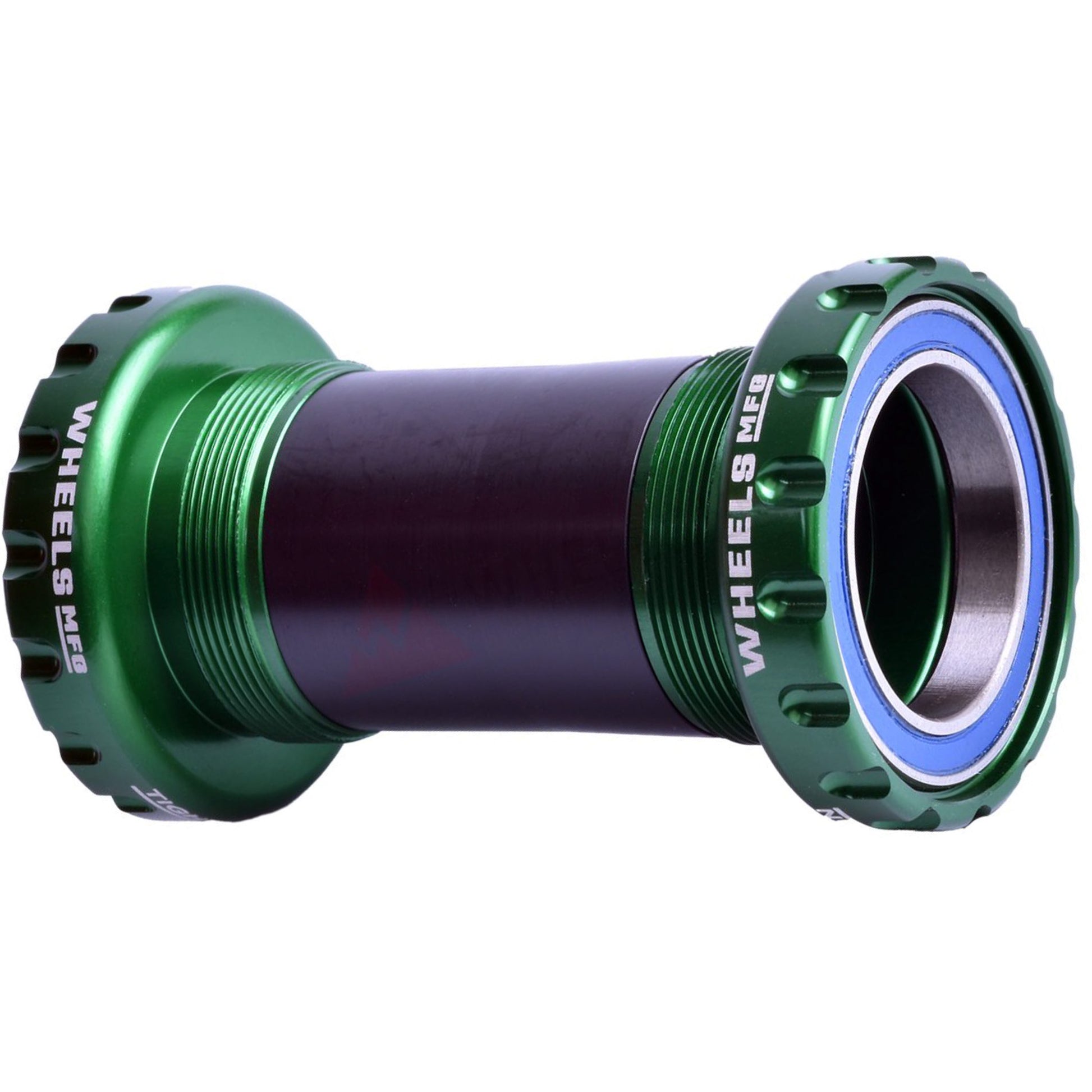 Bottom Brackets Wheels Manufacturing Wheels Manufacturing BSA Bottom Bracket - DUB Spindle ABEC 3 Green Dark Slate Gray